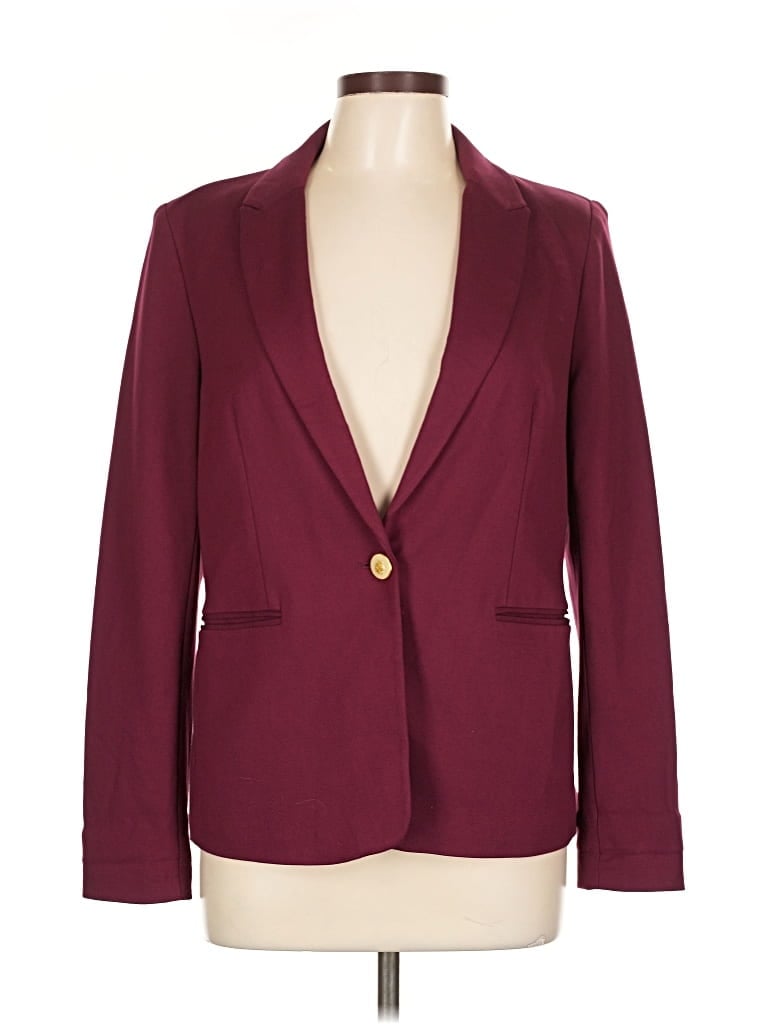 Pre-owned Philosophy Republic Clothing Blazer Jacket In Burgundy