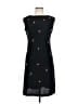 Evan Picone 100% Polyester Stars Black Cocktail Dress Size 10 - photo 1