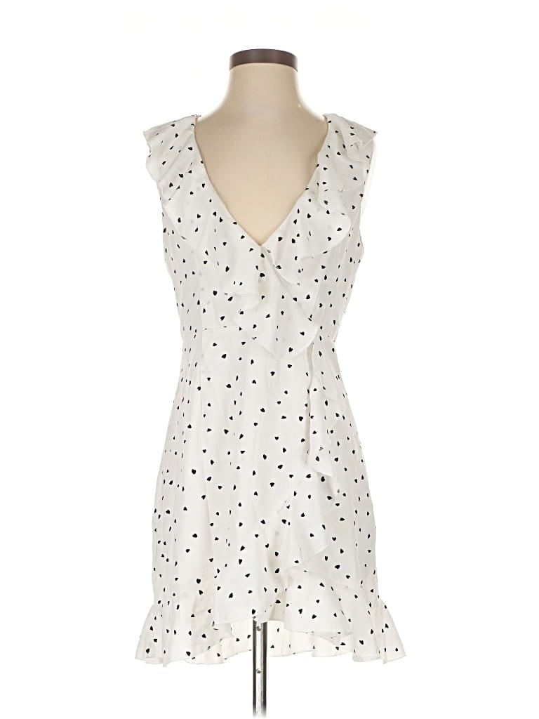 Pre-owned Superdown Casual Dress In White