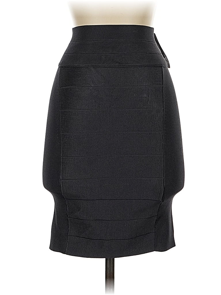 Pre-owned Armani Exchange Formal Skirt In Gray