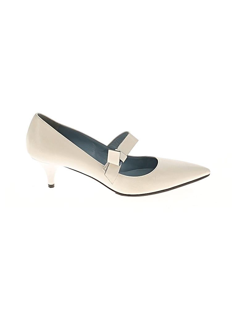 Pre-owned Prada Heels In White