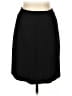 Jaclyn Smith 100% Polyester Solid Black Formal Skirt Size 10 (petite) - photo 1