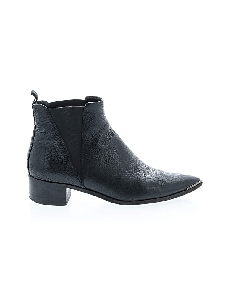 Pre-owned Acne Studios Ankle Boots In Black