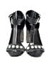 J.Crew Collection Gray Black Sandals Size 6 1/2 - photo 2