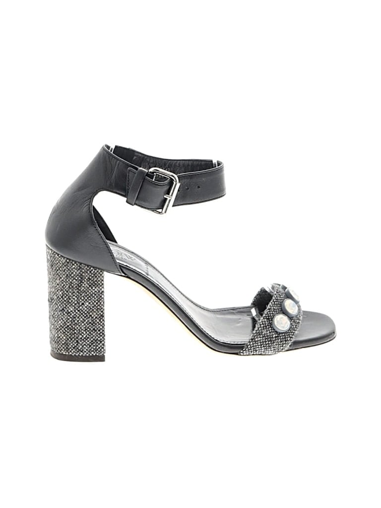 Pre-owned J.crew Collection Sandals In Black