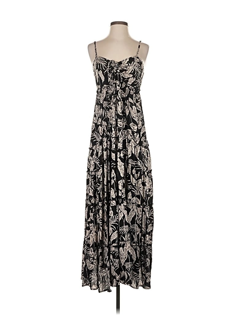 Pre-owned Angie Casual Dress In Black