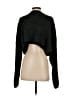 Out From Under Metallic Black Pullover Sweater Size S - photo 2