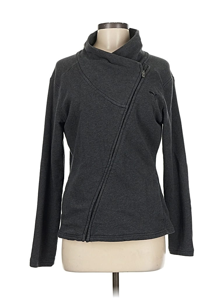 Pre-owned Puma Jacket In Gray