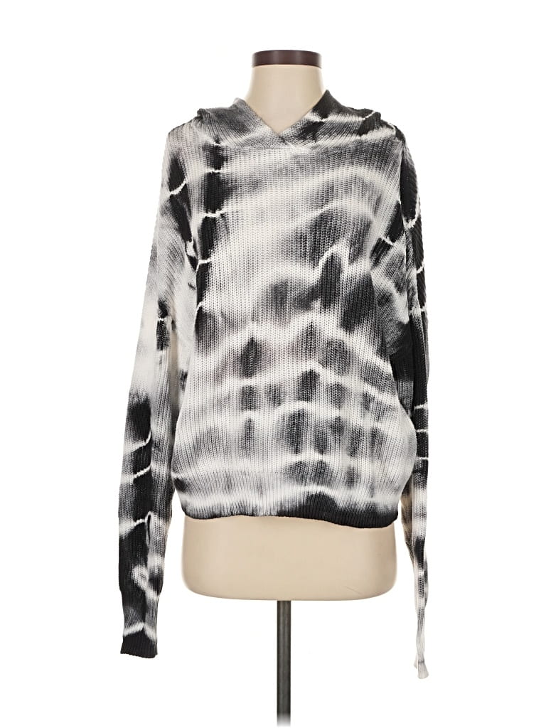 Pre-owned Aqua Pullover Sweater In Silver