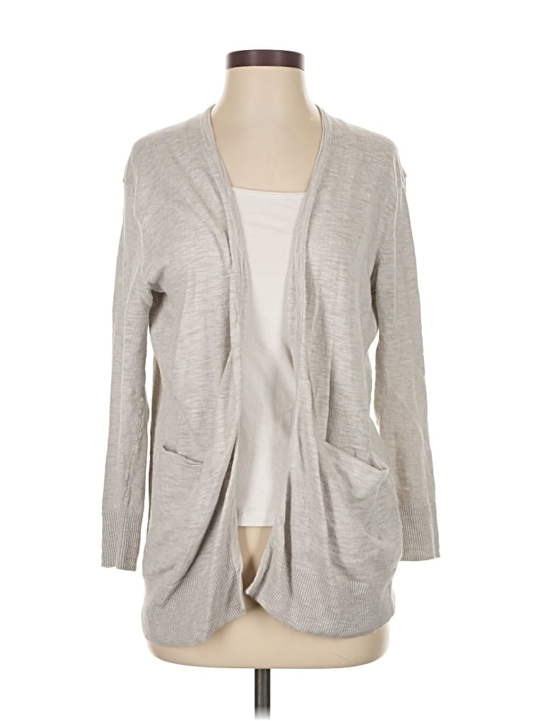 Pre-owned Madewell Cardigan Sweater In Gray
