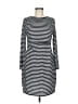 Unbranded Stripes Black Casual Dress Size M - photo 1
