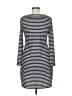 Unbranded Stripes Black Casual Dress Size M - photo 2