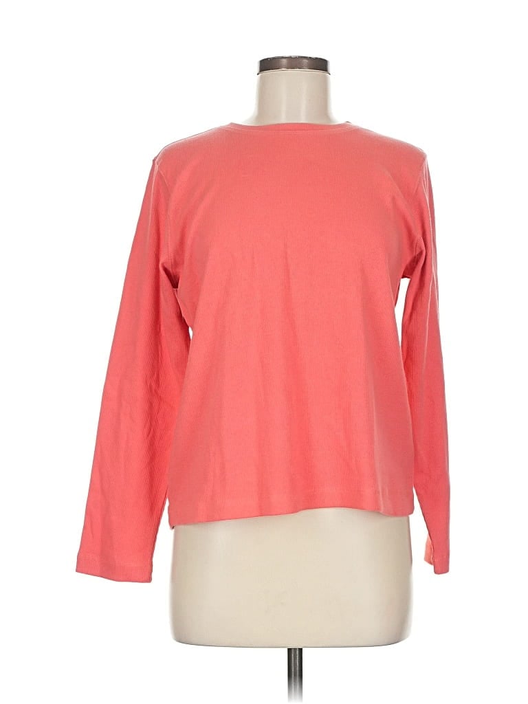 Pre-owned Liz Claiborne Pullover Sweater In Orange