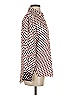 Zara Polka Dots Brown Long Sleeve Blouse Size XS - photo 4