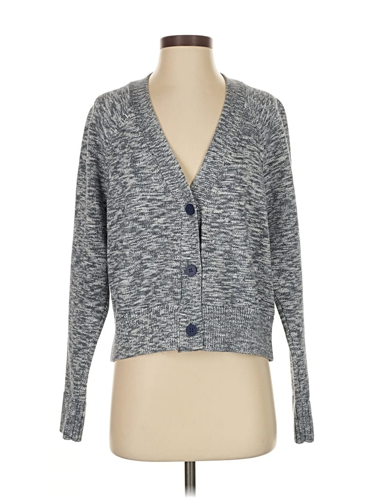 Pre-owned Unbranded Cardigan Sweater In Blue