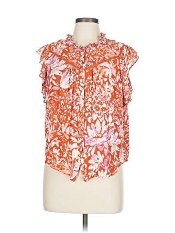 Heroes & Dreamers Short Sleeve Blouse (view 1)