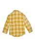 Forever Me 100% Polyester Plaid Yellow Long Sleeve Button-Down Shirt Size 6/6X - photo 2