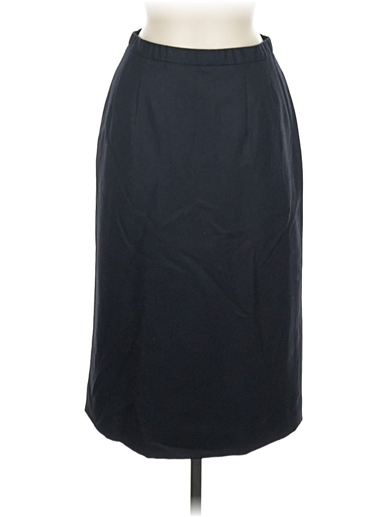 Pre-owned Pendleton Wool Skirt In Black