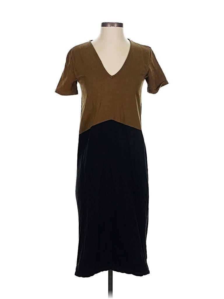 Pre-owned Trafaluc By Zara Casual Dress In Brown