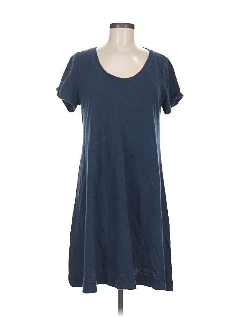 Pre-owned Lou & Grey For Loft Casual Dress In Blue
