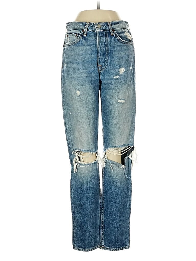 Pre-owned Grlfrnd Jeans In Blue