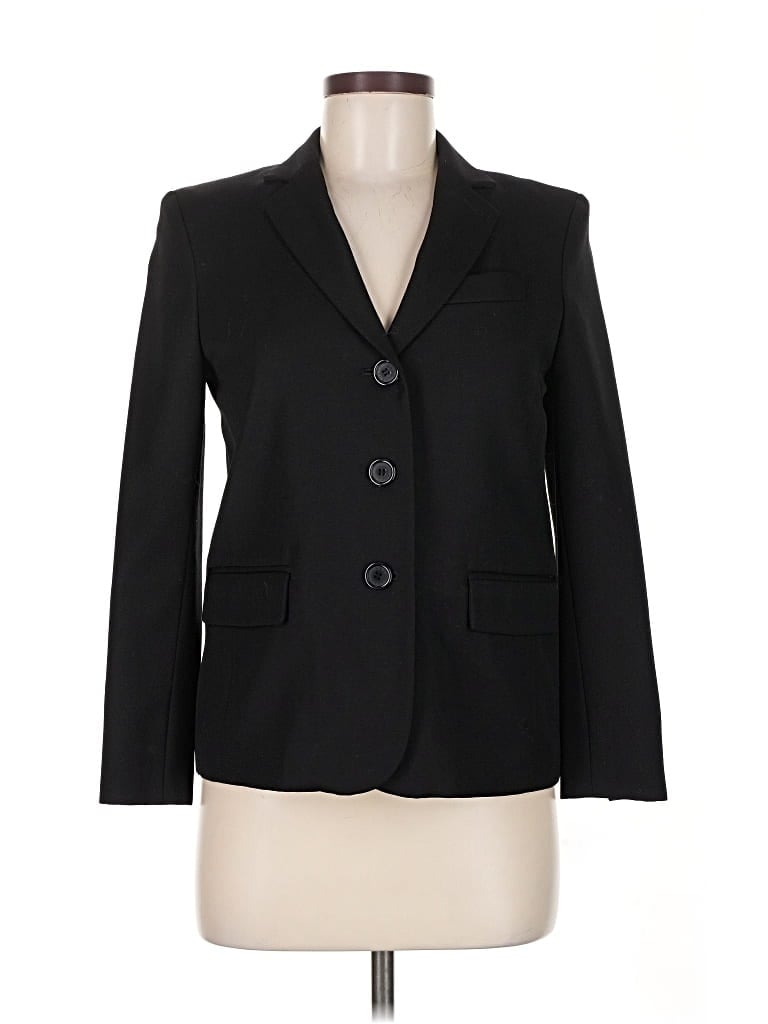 Pre-owned Marc By Marc Jacobs Wool Blazer Jacket In Black