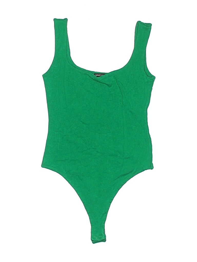 Pre-owned Naked Wardrobe Bodysuit In Green