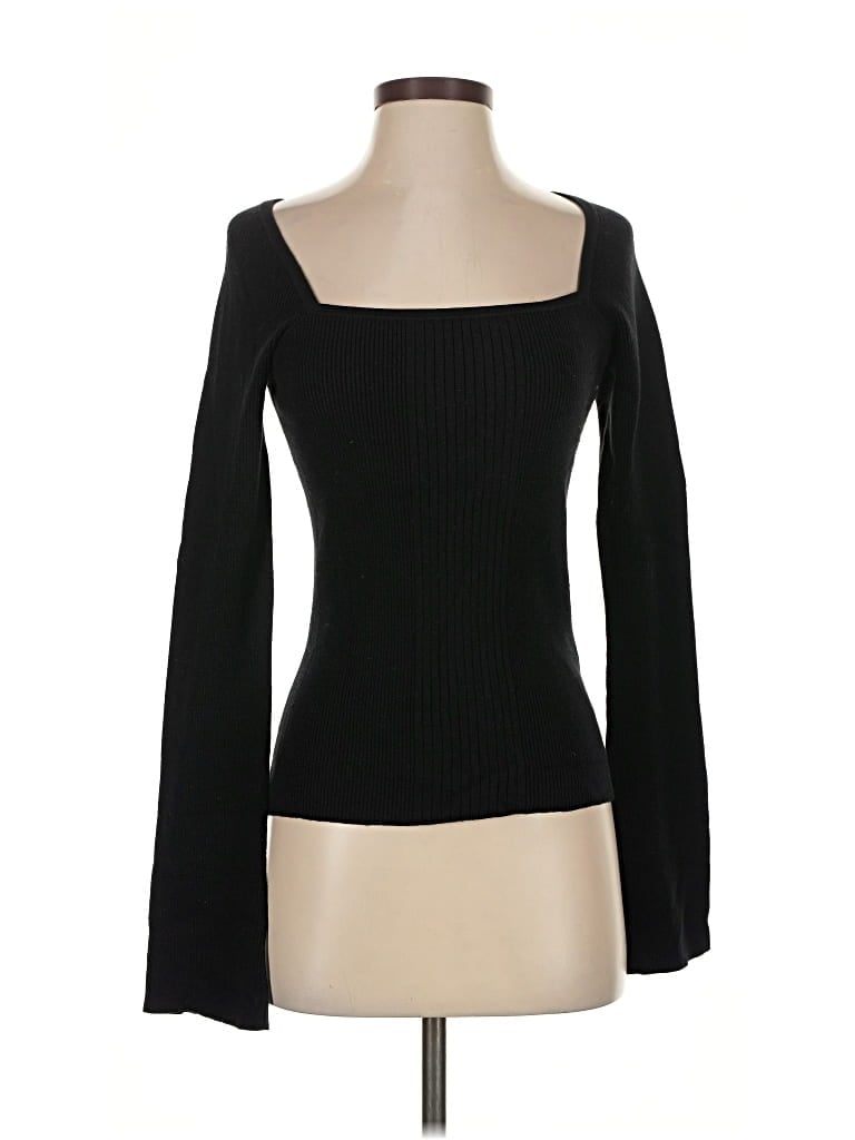 Pre-owned Frame Cardigan Sweater In Black