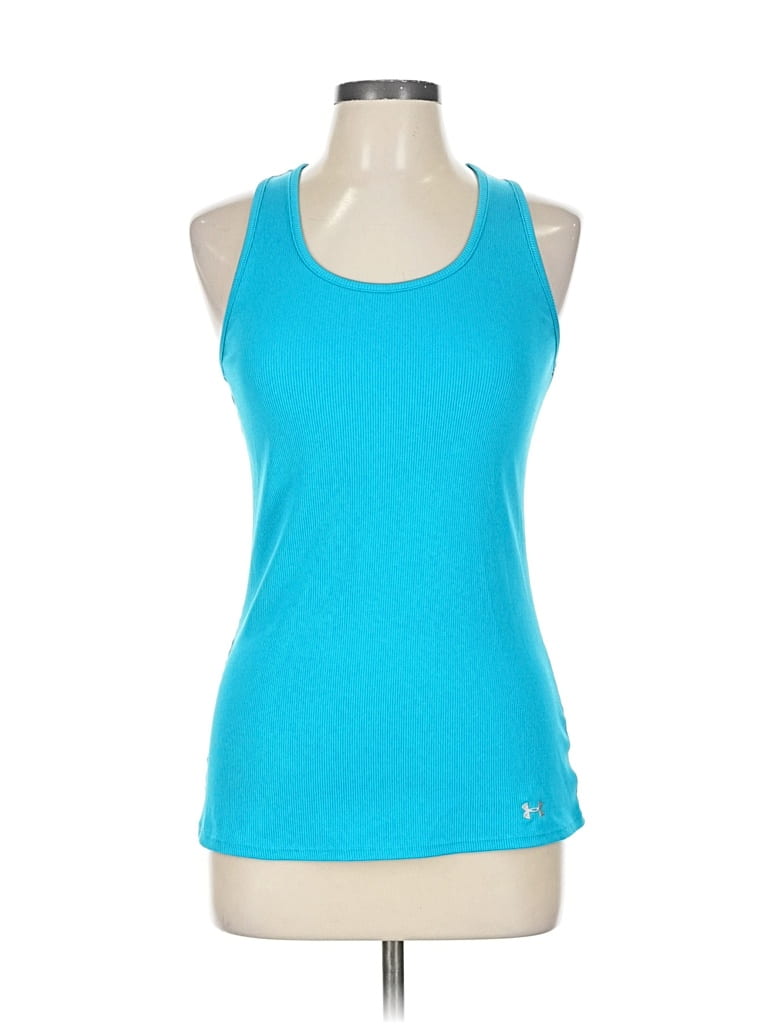 Pre-owned Under Armour Active Tank Top In Blue