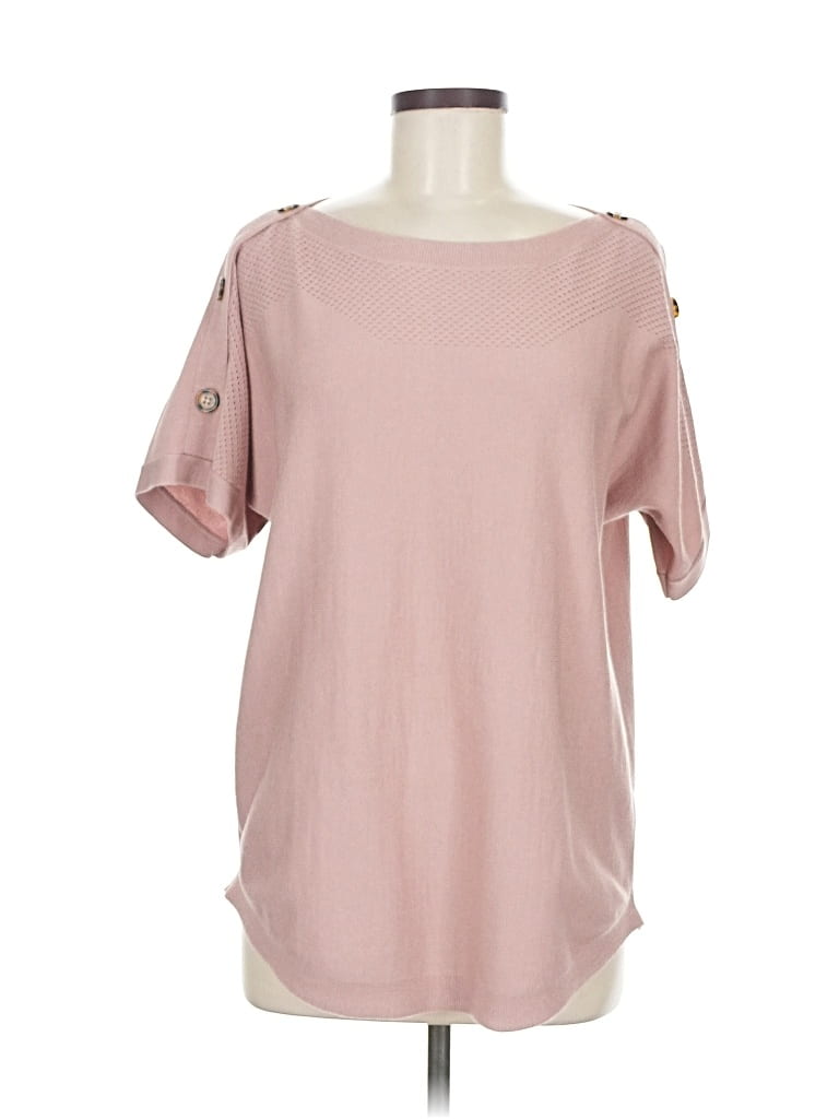 Pre-owned Cable & Gauge Sweatshirt In Pink