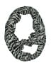 Chatties 100% Polyester Gray Black Scarf One size - photo 1