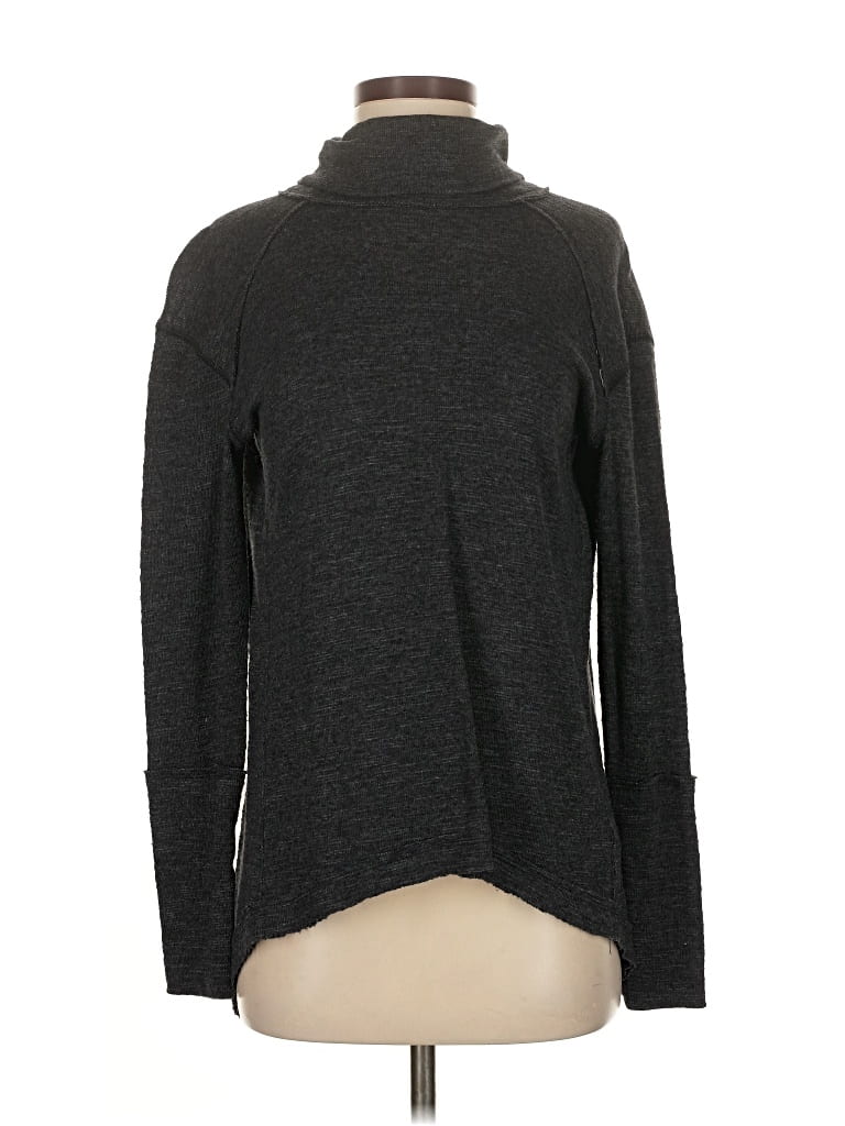 Pre-owned We The Free Turtleneck Sweater In Gray