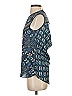 BCBGMAXAZRIA Blue Sleeveless Blouse Size XXS - photo 5