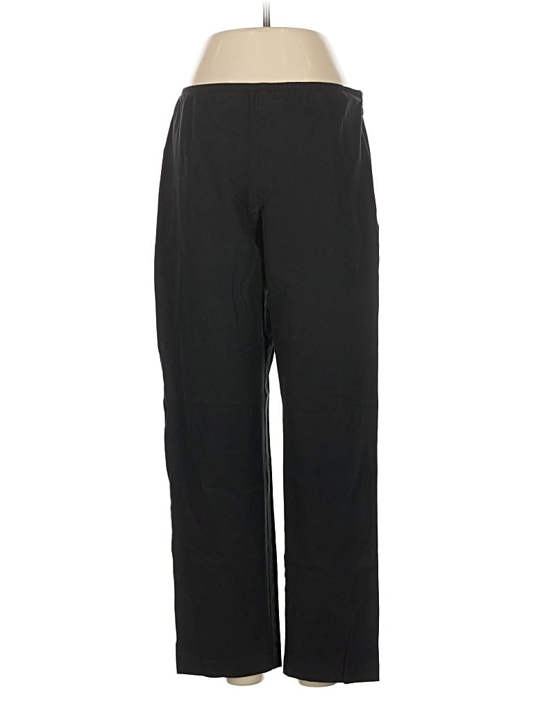 Pre-owned Eileen Fisher Dress Pants In Black