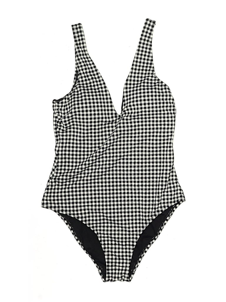 Pre-owned M&s One Piece Swimsuit In Black