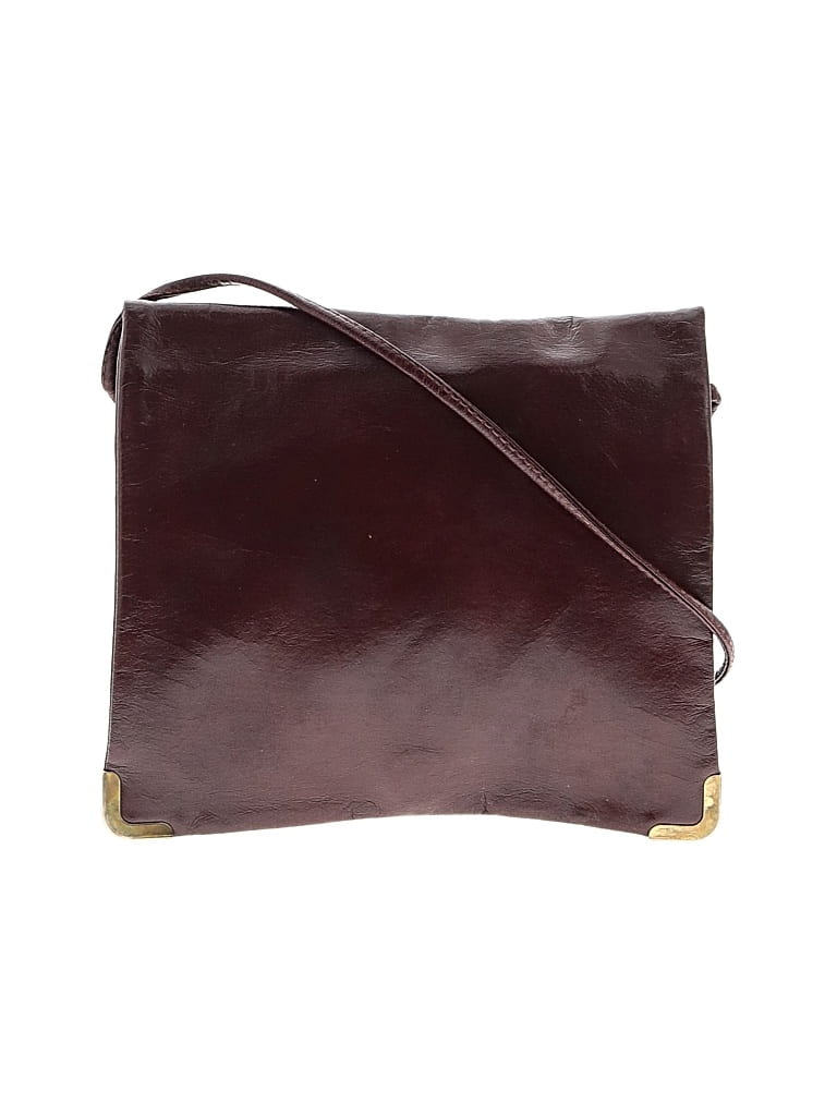 Pre-owned Assorted Brands Crossbody Bag In Burgundy