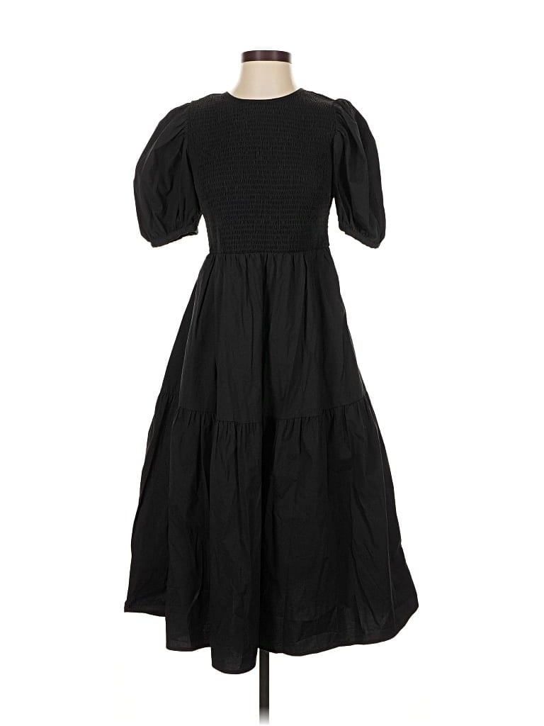 Pre-owned Tuckernuck Casual Dress In Black