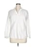 Tucker 100% Cotton White 3/4 Sleeve Blouse Size XL - photo 1