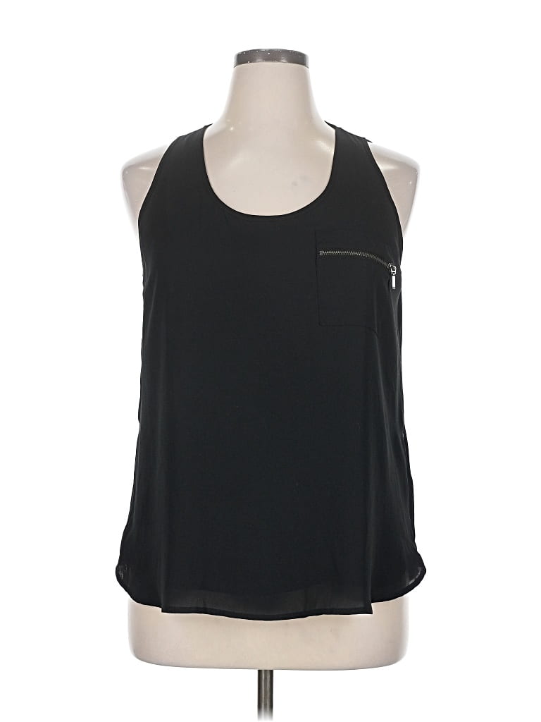 Pre-owned Maurices Active Tank Top In Black
