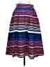 Old Navy 100% Polyester Stripes Blue Casual Skirt Size S - photo 1