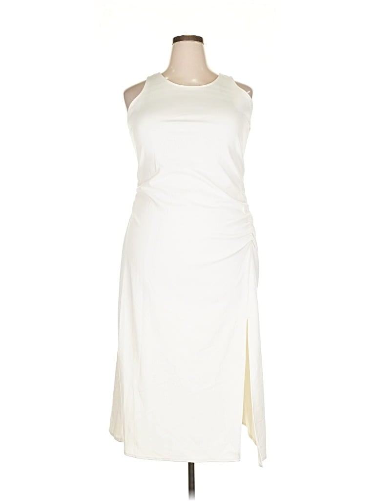 Pre-owned A New Day Cocktail Dress In White