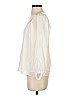 Lavender Brown 100% Polyester Ivory 3/4 Sleeve Blouse Size S - photo 5