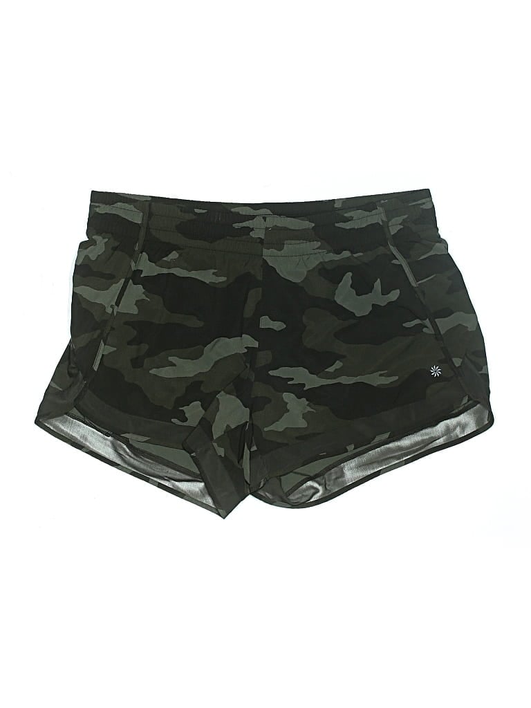 Pre-owned Athleta Athletic Shorts In Green
