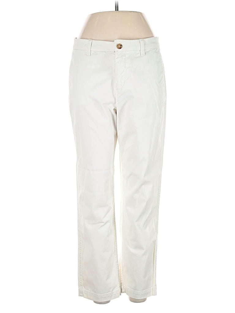 Pre-owned J.crew Factory Store Casual Pants In White