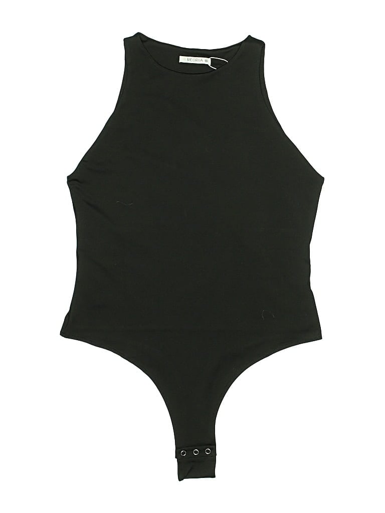 Pre-owned Reoria Bodysuit In Black