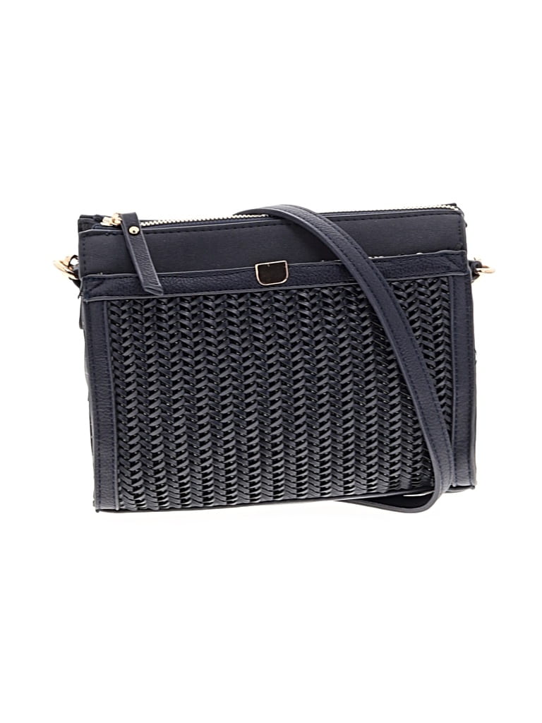 Pre-owned Moda Luxe Crossbody Bag In Blue