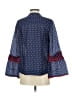 J.Crew Blue 3/4 Sleeve Blouse Size 4 - photo 2