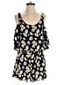 Parisian Collection 100% Polyester Floral Blue Romper Size 10 - photo 1
