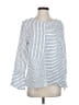 Neiman Marcus Blue Long Sleeve Blouse Size S - photo 1