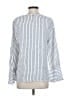 Neiman Marcus Blue Long Sleeve Blouse Size S - photo 2